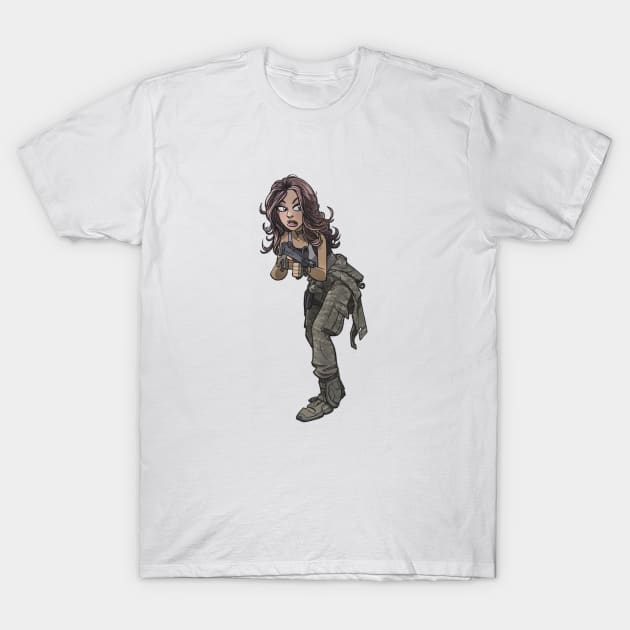 Special Forces Girl T-Shirt by DCMiller01